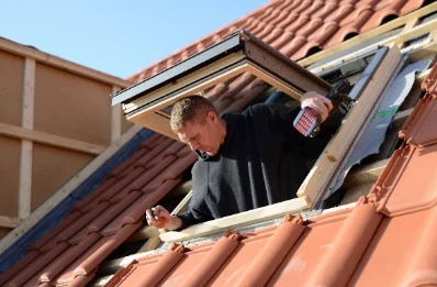 Pose de fenêtres de toit Velux à Morsbach